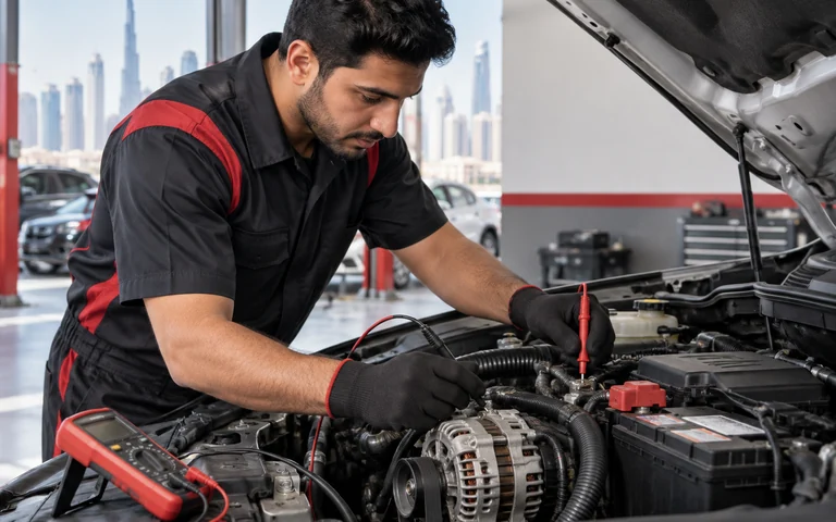 Electrical System Check service in Dubai