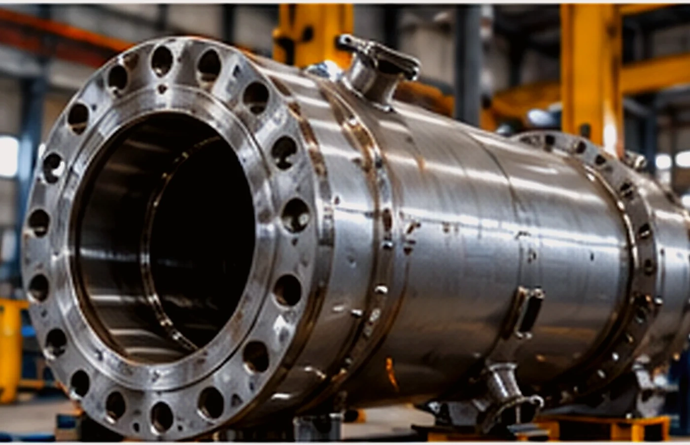 Heavy machined components used for mining-sector repair and refurbishment