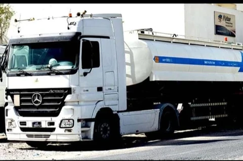 Tanker vehicle