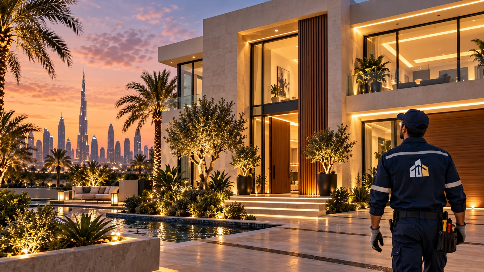 Villa renovation visual in Dubai